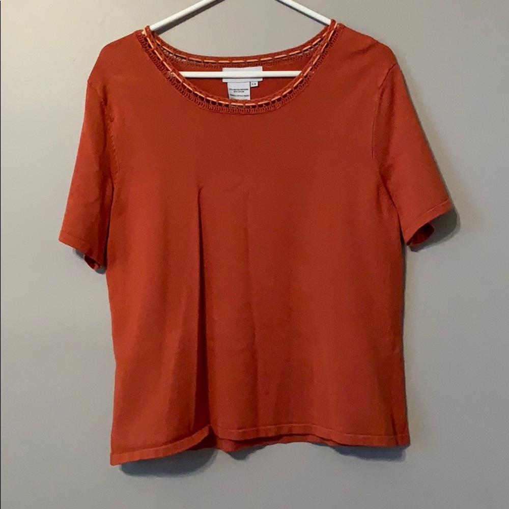 Vintage orange top